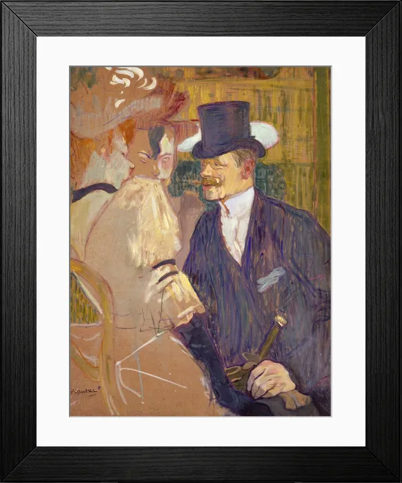 Framed Print : The Englishman at the Moulin Rouge, by Henri de Toulouse-Lautrec, 1892, Post-Impressionist painting Framed Print : The Englishman at the Moulin Rouge, by Henri de Toulouse-Lautrec, 1892, Post-Impressionist painting