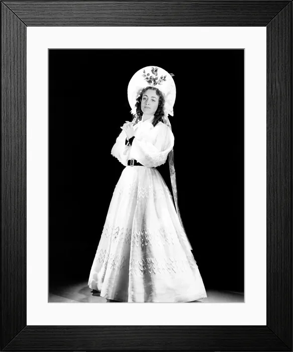 Framed Print : THE GORGEOUS HUSSY, Joan Crawford, in a gown by Adrian, 1936