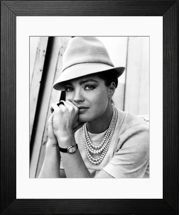 Framed Print : TRIPLE CROSS, Romy Schneider, 1966