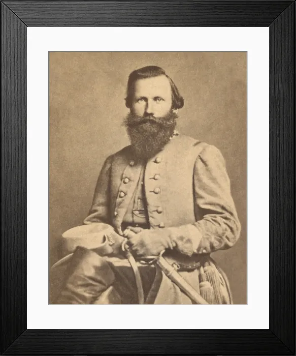 Framed Print : Confederate Cavalry General, J. E.B. Stuart. He was nicknamed Jeb from the initials of James Ewell Brown Framed Print : Confederate Cavalry General, J. E.B. Stuart. He was nicknamed Jeb from the initials of James Ewell Brown
