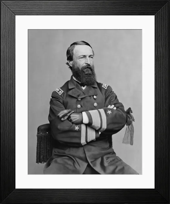 Framed Print : Rear Adm. David Dixon Porter, of the Union navy during the US Civil War, 1861-85 Framed Print : Rear Adm. David Dixon Porter, of the Union navy during the US Civil War, 1861-85