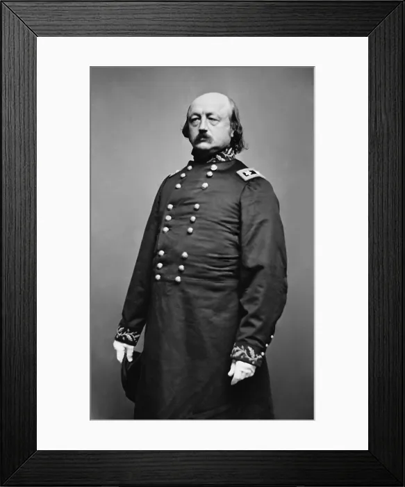 Framed Print : General Benjamin Butler served in the Massachusetts Senate before the US Civil War Framed Print : General Benjamin Butler served in the Massachusetts Senate before the US Civil War