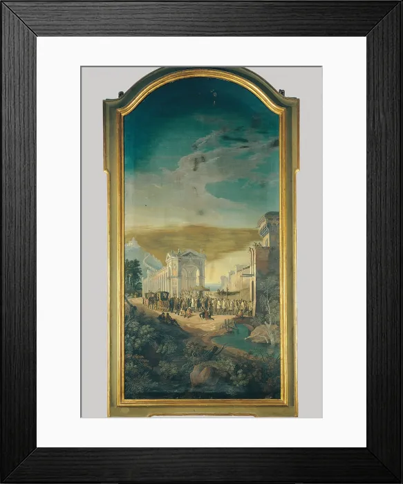 Framed Print : Procession of the Madonna of San Luca at Porta Saragozza, by Bernardo Minozzi, 18th Century, - Italy, Emilia Romagna, Bologna, Palazzo Comunale Framed Print : Procession of the Madonna of San Luca at Porta Saragozza, by Bernardo Minozzi, 18th Century, - Italy, Emilia Romagna, Bologna, Palazzo Comunale