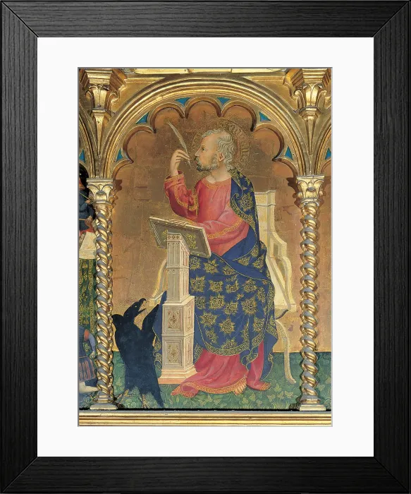 Framed Print : Polyptych of SantElena, by Michele di Matteo, 1427 - 1437 about, 15th Century, tempera and oil on panel Framed Print : Polyptych of SantElena, by Michele di Matteo, 1427 - 1437 about, 15th Century, tempera and oil on panel
