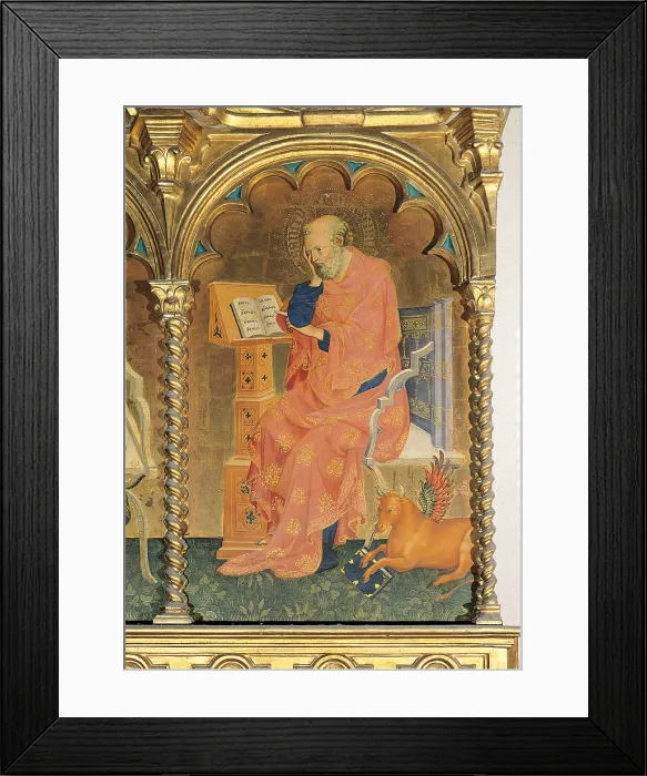 Framed Print : Polyptych of SantElena, by Michele di Matteo, 1427 - 1437 about, 15th Century, tempera and oil on panel Framed Print : Polyptych of SantElena, by Michele di Matteo, 1427 - 1437 about, 15th Century, tempera and oil on panel
