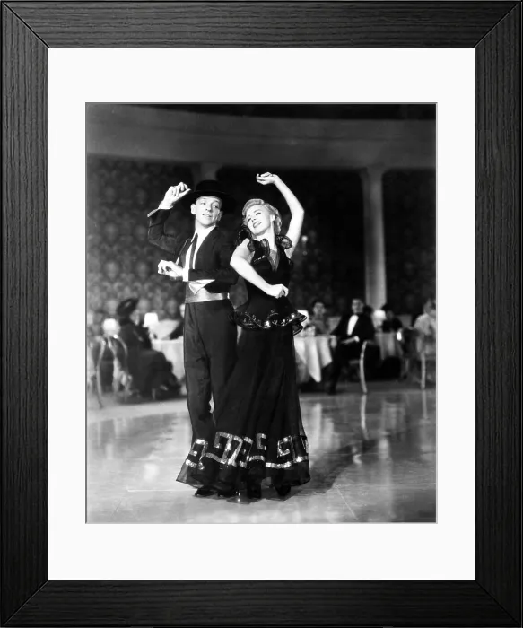 Framed Print : THE STORY OF VERNON AND IRENE CASTLE, from left: Fred Astaire, Ginger Rogers, 1939 Framed Print : THE STORY OF VERNON AND IRENE CASTLE, from left: Fred Astaire, Ginger Rogers, 1939
