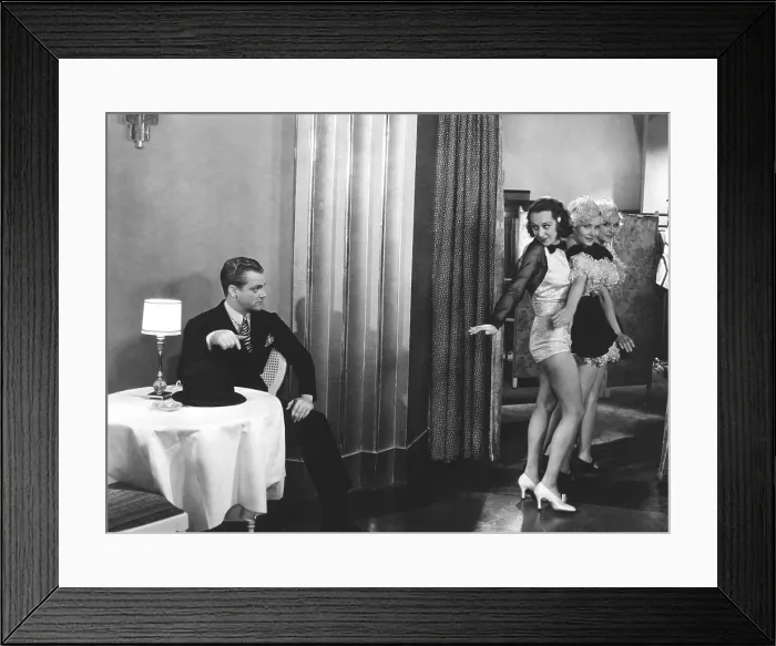 Framed Print : G-MEN, James Cagney, Ann Dvorak, 1935