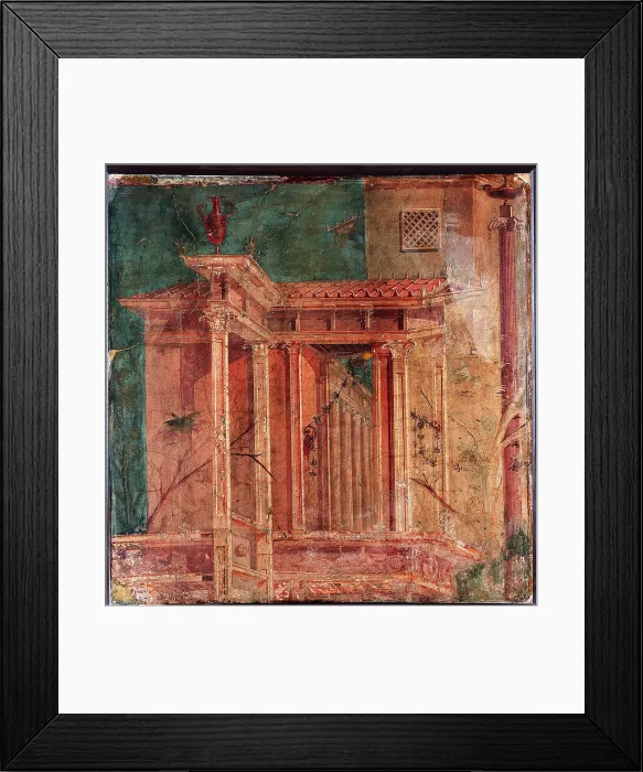 Framed Print : Architectures, by unknown artist, 20 B.C.-37 A.D. 1st Century B.C