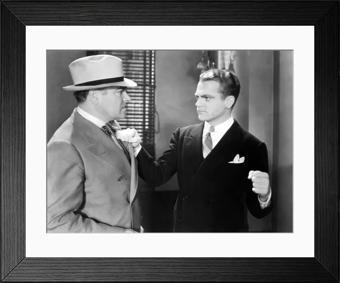Framed Print : G-MEN, from left: Edwim Maxwell, James Cagney, 1935 Framed Print : G-MEN, from left: Edwim Maxwell, James Cagney, 1935