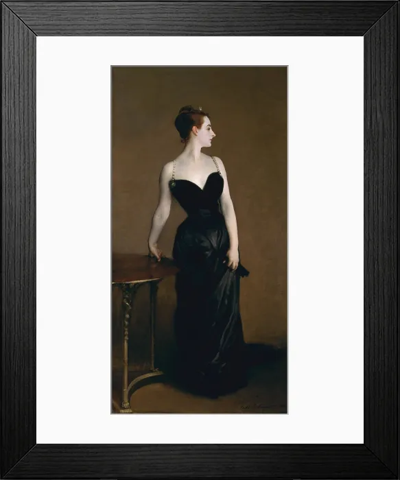 Framed Print : MADAME X, by John Singer Sargent, 1883-84, American painting, oil on canvas