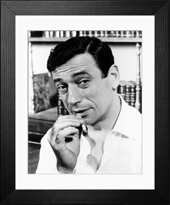 Framed Print : GOODBYE AGAIN, Yves Montand, 1961