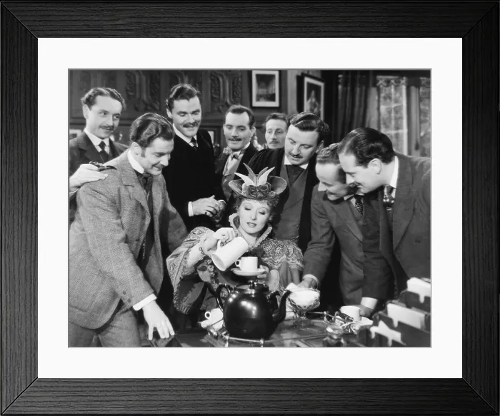 Framed Print : GOODBYE, MR. CHIPS, Paul Henreid, Robert Donat, (left), Greer Garson, (seated), 1939