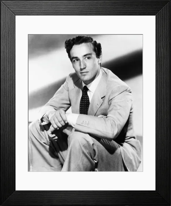 Framed Print : THE GLASS WALL, Vittorio Gassman, 1953