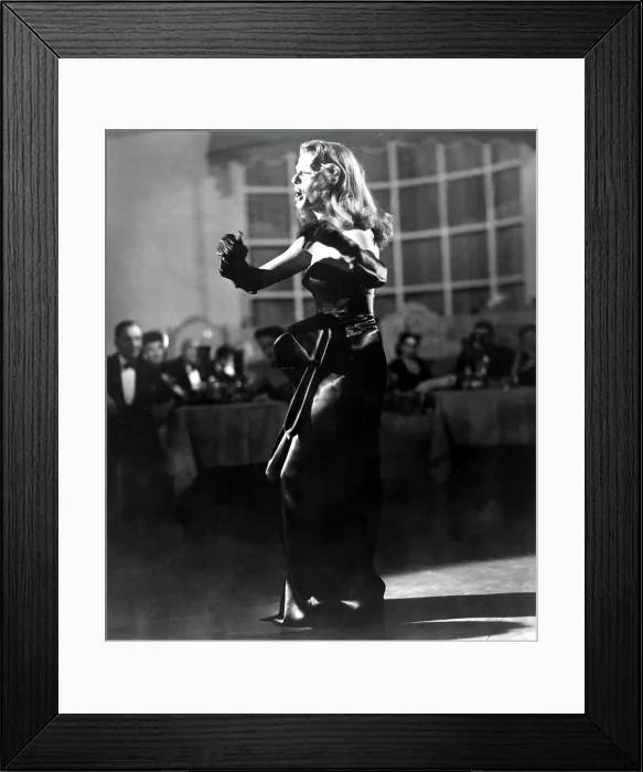 Framed Print : GILDA, Rita Hayworth, 1946