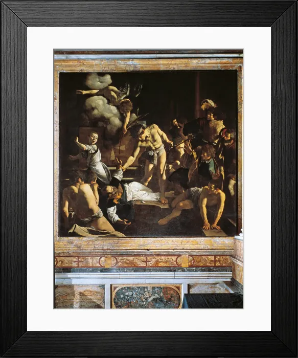 Framed Print : The Martyrdom of St