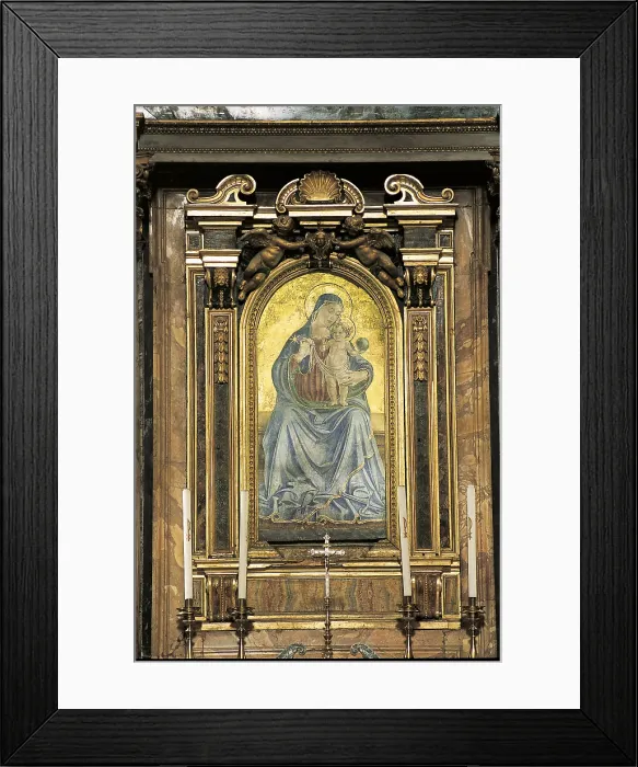 Framed Print : Santa Maria della Consolazione, by Antoniazzo Romano, 15th Century, - Italy, Lazio, Rome, Santa Maria della Consolazione Church Framed Print : Santa Maria della Consolazione, by Antoniazzo Romano, 15th Century, - Italy, Lazio, Rome, Santa Maria della Consolazione Church