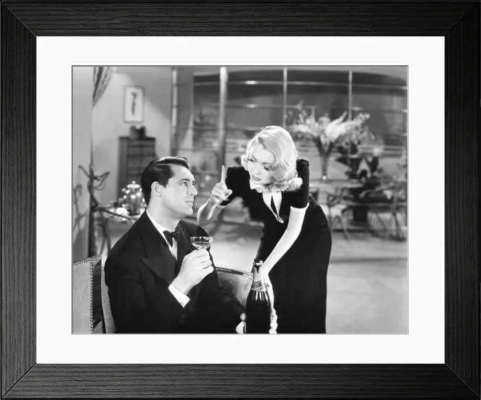 Framed Print : TOPPER, from left: Cary Grant, Constance Bennett, 1937