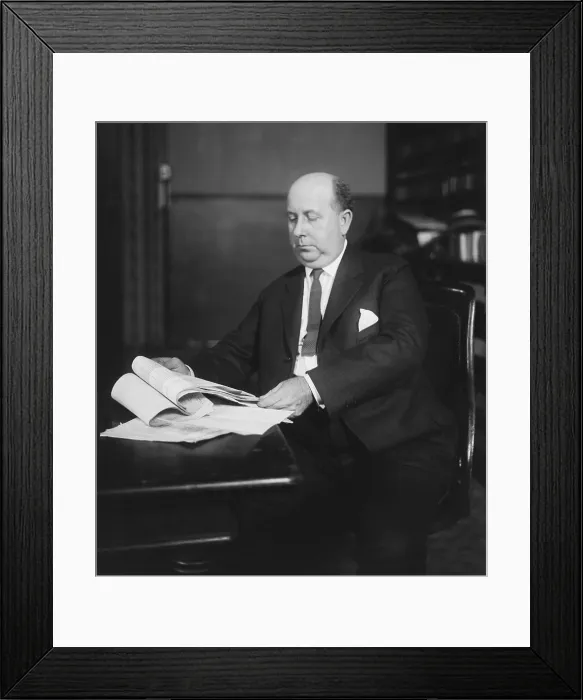 Framed Print : Roy A. Haynes was US Assistant Secretary of the Treasury in charge of Prohibition enforcement from 1920-1925 Framed Print : Roy A. Haynes was US Assistant Secretary of the Treasury in charge of Prohibition enforcement from 1920-1925