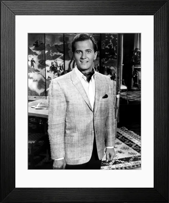 Framed Print : GOODBYE CHARLIE, Pat Boone, 1964, TM & Copyright 20th Century Fox Film Corp. / courtesy Everett Collection Framed Print : GOODBYE CHARLIE, Pat Boone, 1964, TM & Copyright 20th Century Fox Film Corp. / courtesy Everett Collection