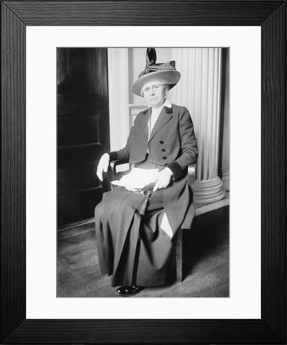 Framed Print : Ida Tarbell, author and muckraking journalist, Jan. 19, 1915 Framed Print : Ida Tarbell, author and muckraking journalist, Jan. 19, 1915