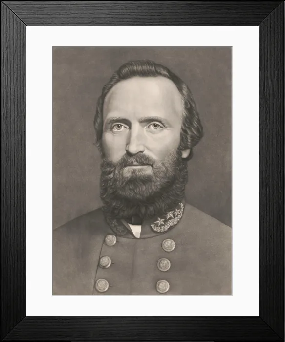 Framed Print : Confederate General Thomas Stonewall Jackson. Mezzotint engraving by Adam Walter, after Feb. 1862 photograph by Nathaniel Routzahn of Winchester, Virginia (BSLOC_2018_8_135) Framed Print : Confederate General Thomas Stonewall Jackson. Mezzotint engraving by Adam Walter, after Feb. 1862 photograph by Nathaniel Routzahn of Winchester, Virginia (BSLOC_2018_8_135)