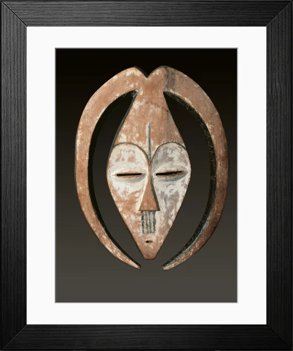 Framed Print : Mask, by Unknown Artist, 1890 - 1910 about, 19th Century, - Italy, Private Collection. All. Mask face eyes nose nostrils carving wood Framed Print : Mask, by Unknown Artist, 1890 - 1910 about, 19th Century, - Italy, Private Collection. All. Mask face eyes nose nostrils carving wood