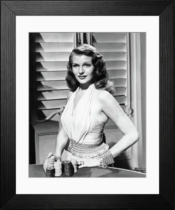 Framed Print : GILDA, Rita Hayworth, 1946