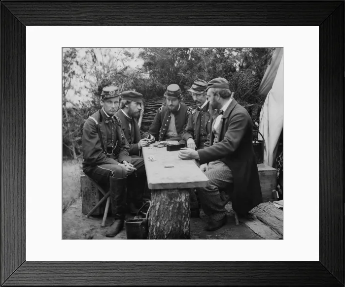 Framed Print : US Civil War, Peninsular Campaign, May-August 1862