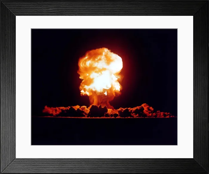 Framed Print : The FIZEAU Shot was part of the controversial Operation Plumbbob series of nuclear tests. Sept. 14, 1957 at the Nevada Test Site Framed Print : The FIZEAU Shot was part of the controversial Operation Plumbbob series of nuclear tests. Sept. 14, 1957 at the Nevada Test Site