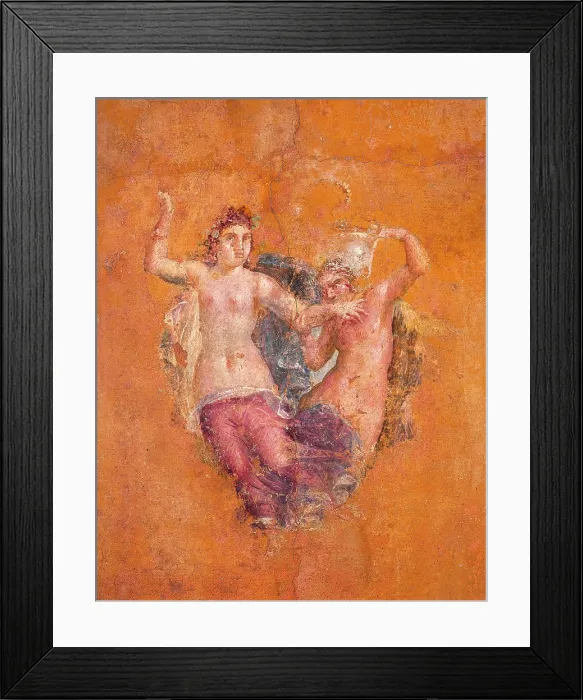 Framed Print : Wall with Still Life, by unknown artist, 62-79, 1st Century A.D. ripped fresco, 298 x 447 cm - Italy, Campania, Naples, National Archaeological Museum, Room LXXIV, inv. 8598 Framed Print : Wall with Still Life, by unknown artist, 62-79, 1st Century A.D. ripped fresco, 298 x 447 cm - Italy, Campania, Naples, National Archaeological Museum, Room LXXIV, inv. 8598