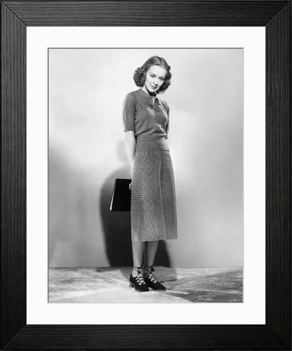 Framed Print : GIRLS SCHOOL, Anne Shirley, 1938 Framed Print : GIRLS SCHOOL, Anne Shirley, 1938