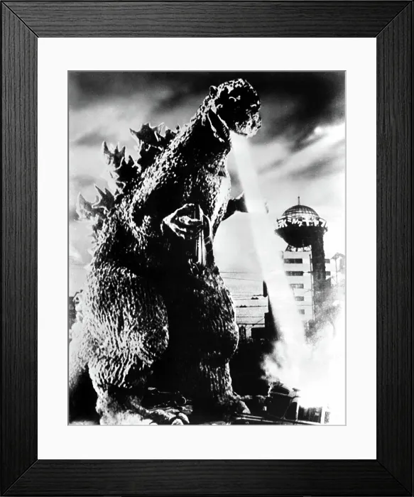 Framed Print : GODZILLA, (aka GOJIRA), Godzilla, 1954 Framed Print : GODZILLA, (aka GOJIRA), Godzilla, 1954