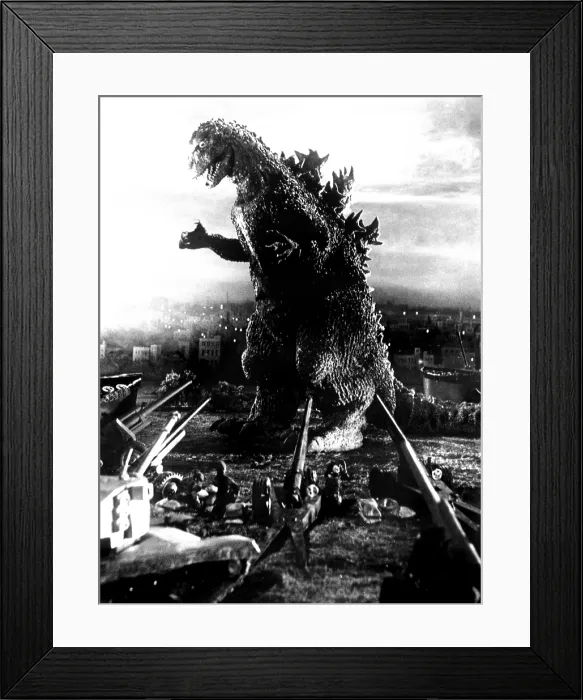 Framed Print : GODZILLA, (aka GOJIRA), Godzilla, 1954 Framed Print : GODZILLA, (aka GOJIRA), Godzilla, 1954