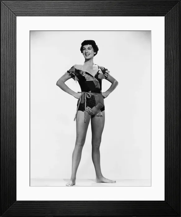Framed Print : THE GIRL RUSH, Rosalind Russell, 1955 Framed Print : THE GIRL RUSH, Rosalind Russell, 1955