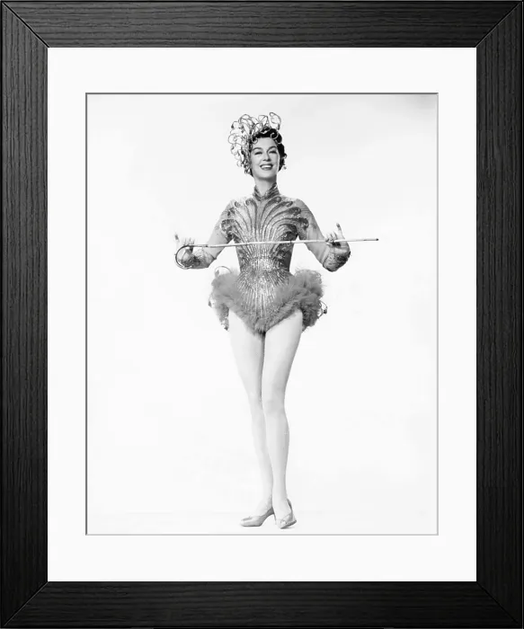 Framed Print : THE GIRL RUSH, Rosalind Russell, 1955 Framed Print : THE GIRL RUSH, Rosalind Russell, 1955