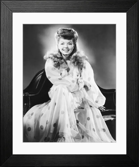 Framed Print : GIRL RUSH, Frances Langford, 1944