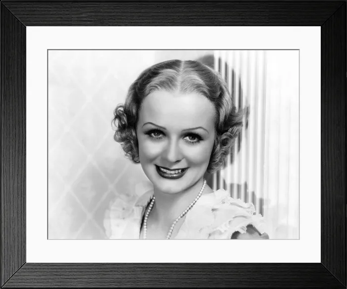 Framed Print : GOLD DIGGERS OF 1935, Gloria Stuart, 1935
