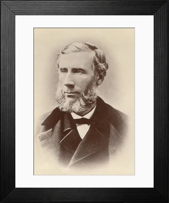 Framed Print : John Tyndall, 19th-century Irish physicist. He reached popular audiences with his books on experimental physics Framed Print : John Tyndall, 19th-century Irish physicist. He reached popular audiences with his books on experimental physics