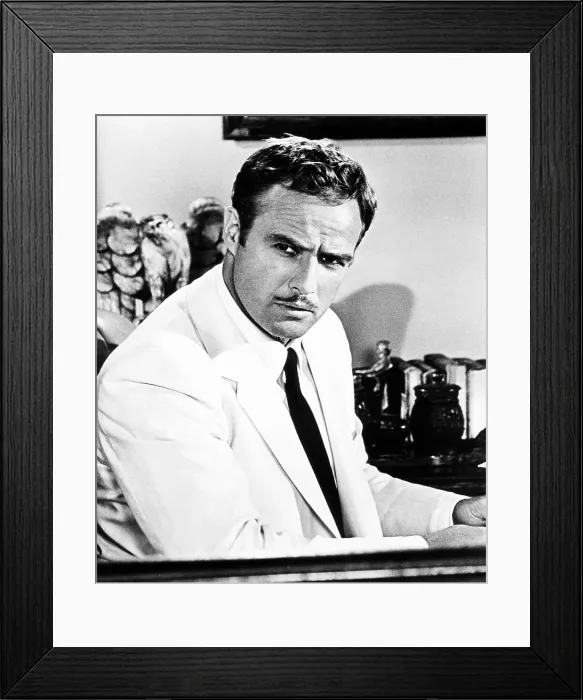 Framed Print : THE UGLY AMERICAN, Marlon Brando, 1963