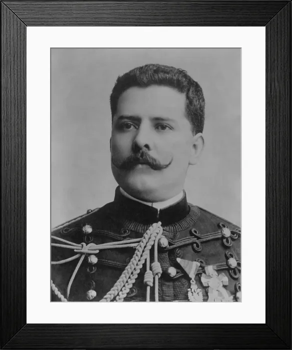 Framed Print : Felix Diaz, nephew of deposed Mexican dictator Porfirio Diaz, c. 1913-1915