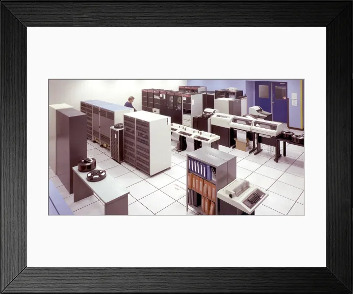 Framed Print : Room size computer at NASA's Ames Research Center. Feb. 16, 1990 Framed Print : Room size computer at NASA's Ames Research Center. Feb. 16, 1990