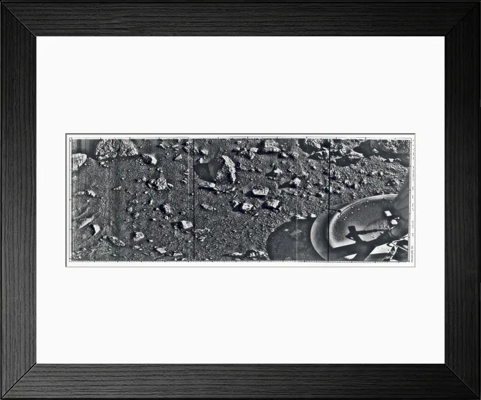 Framed Print : First image taken from the surface of Mars by the Viking 1 lander on July 20, 1976 Framed Print : First image taken from the surface of Mars by the Viking 1 lander on July 20, 1976