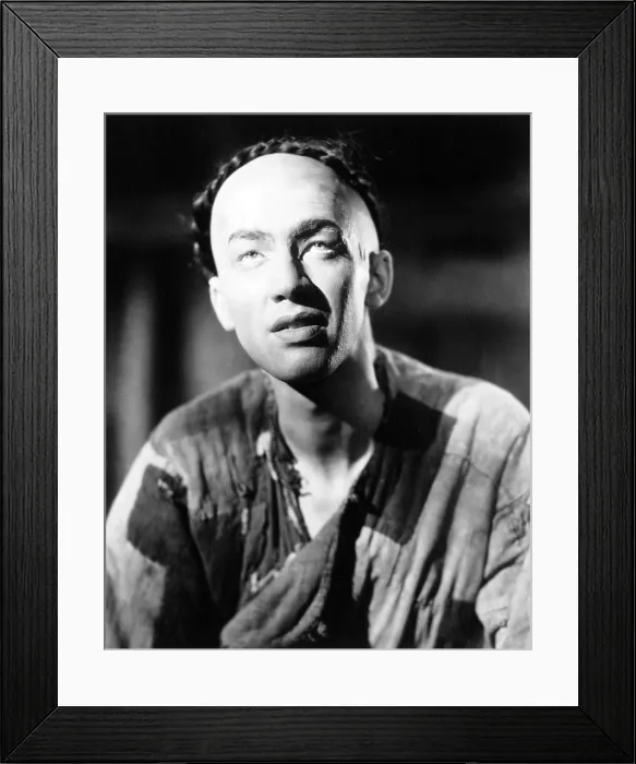 Framed Print : THE GOOD EARTH, Paul Muni, 1937 Framed Print : THE GOOD EARTH, Paul Muni, 1937
