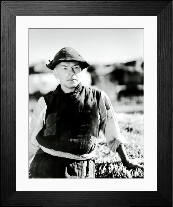 Framed Print : THE GOOD EARTH, Paul Muni, 1937