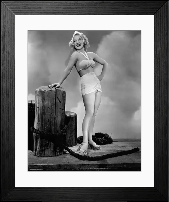 Framed Print : THE STORK CLUB, Betty Hutton, 1945