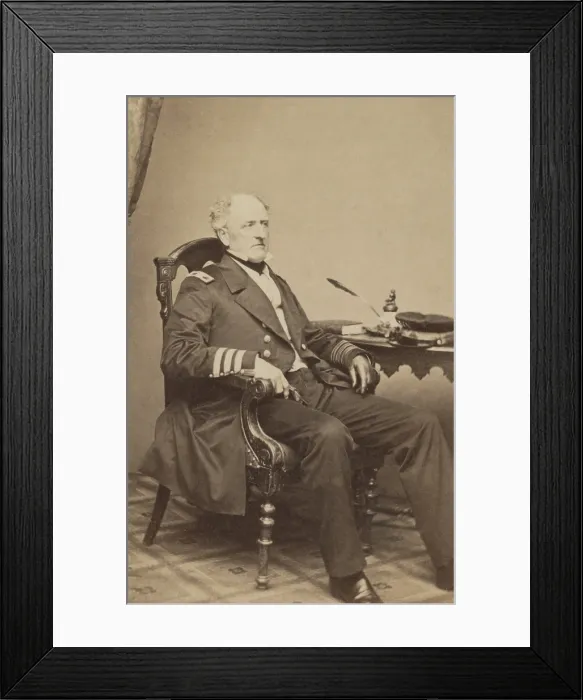 Framed Print : US Civil War, Battle of Hampton Roads, took place on March 8-9, 1862 Framed Print : US Civil War, Battle of Hampton Roads, took place on March 8-9, 1862