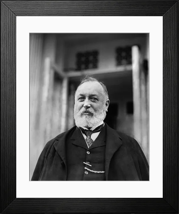 Framed Print : Clarence W. Barron owned Dow Jones & Company from 1903 until his death in 1928