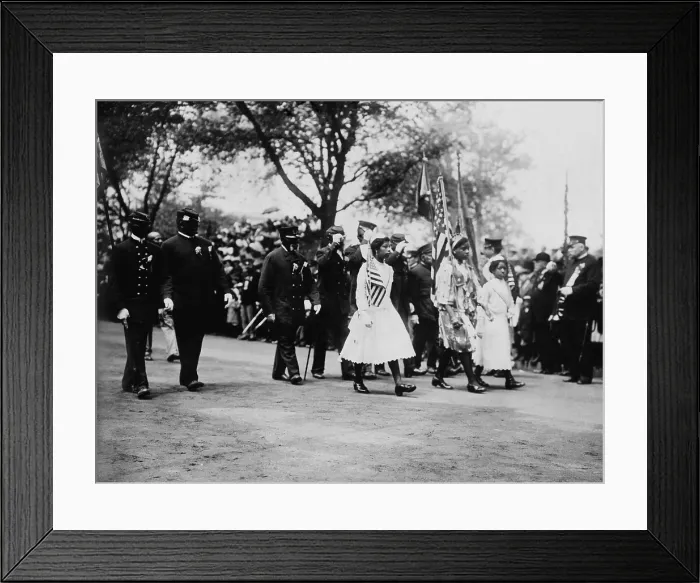 Framed Print : African American veterans of the Grand Army of the Republic on parade, May 30, 1912 Framed Print : African American veterans of the Grand Army of the Republic on parade, May 30, 1912