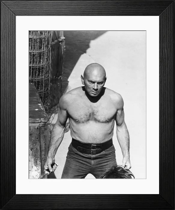 Framed Print : THE ULTIMATE WARRIOR, Yul Brynner, 1975 Framed Print : THE ULTIMATE WARRIOR, Yul Brynner, 1975