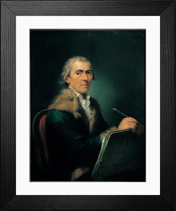 Framed Print : Knoller Martin, Self-portrait, 1803, 19th Century, oil on canvas, Italy, Lombardy, Milan, Brera Art Gallery (102906) Everett CollectionMondadori Portfolio**US SALES ONLY**